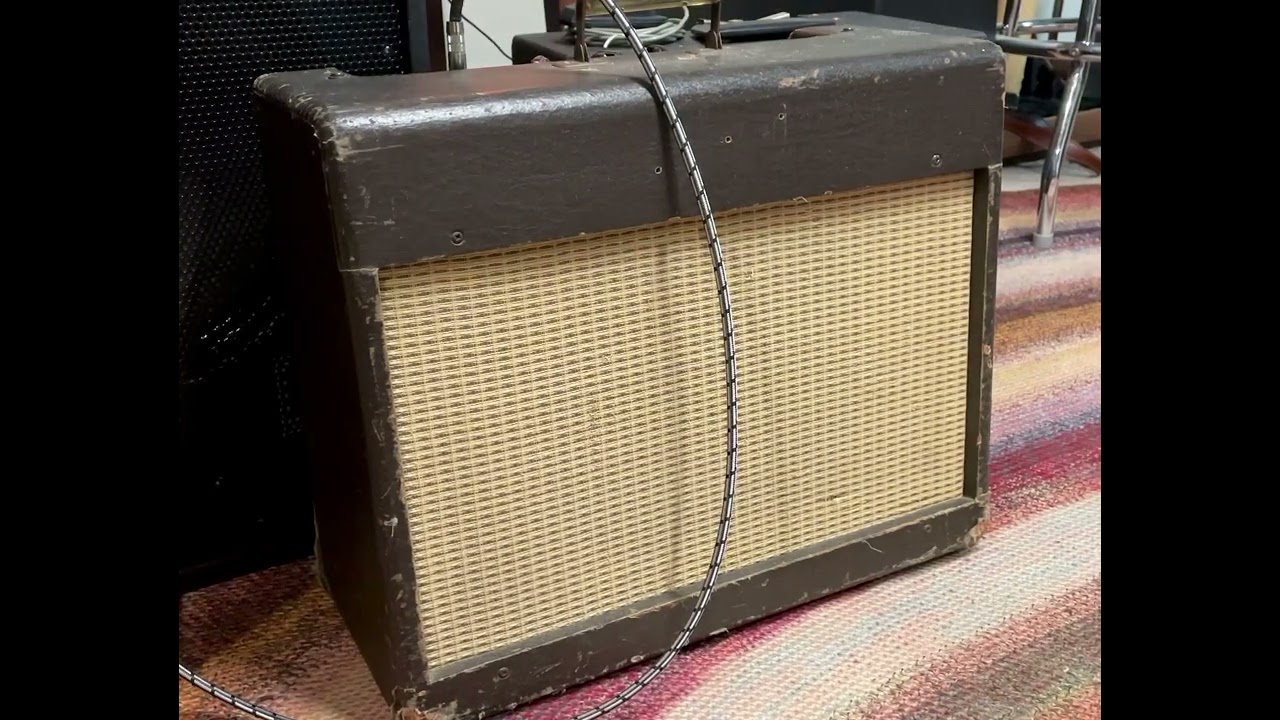 1958 Gibson GA-6 amp demo