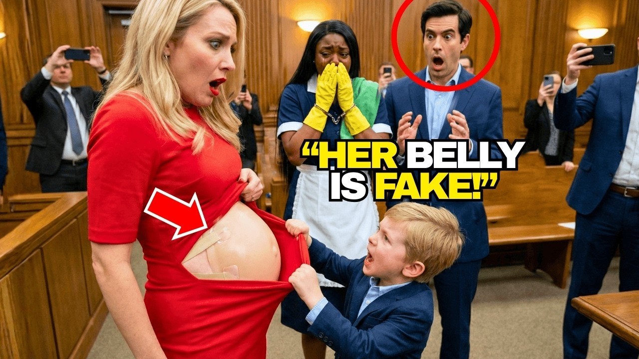 Sentenced Maid Had No Proof Against Billionaire’s Fiancée — Until His Son Appeared And Exposed Th