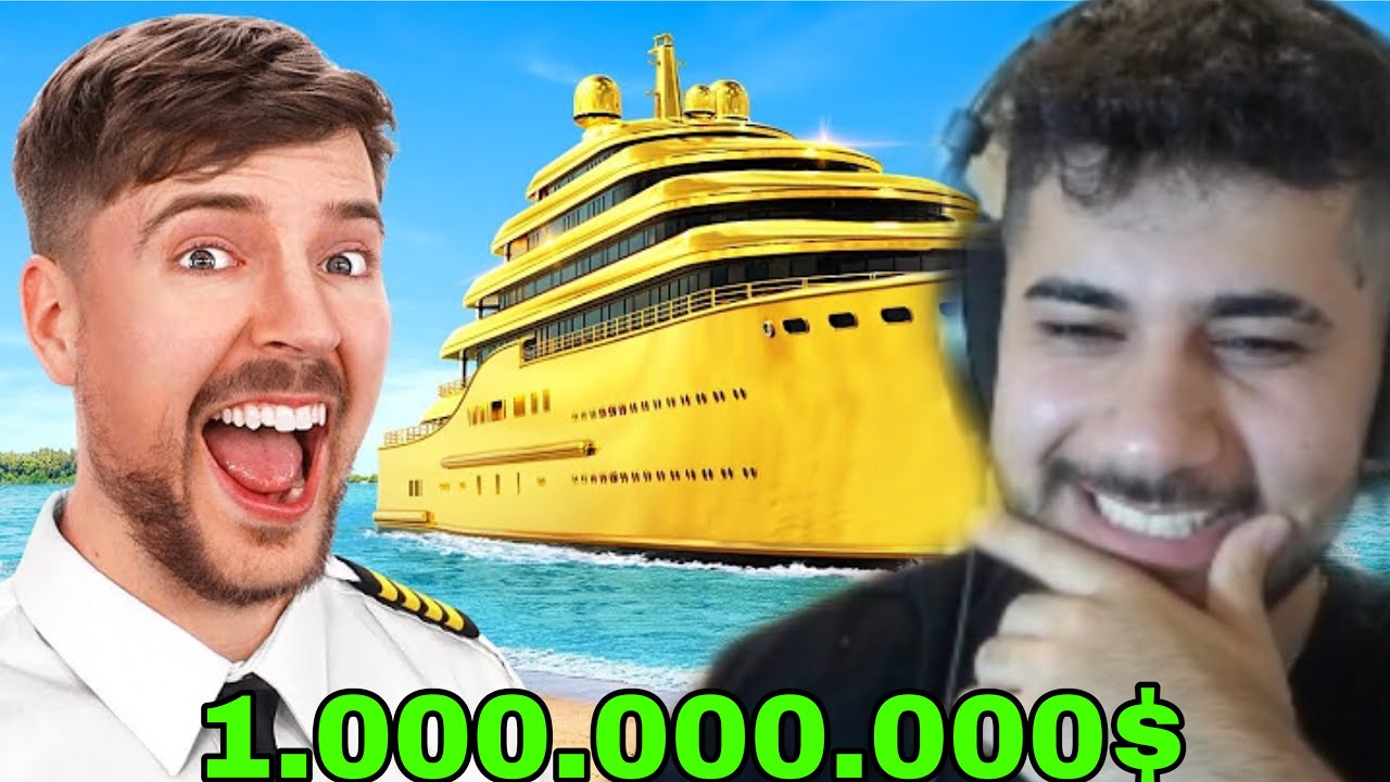 HAMED REAGIERT AUF 1$ VS 1.000.000.000$ YACHT