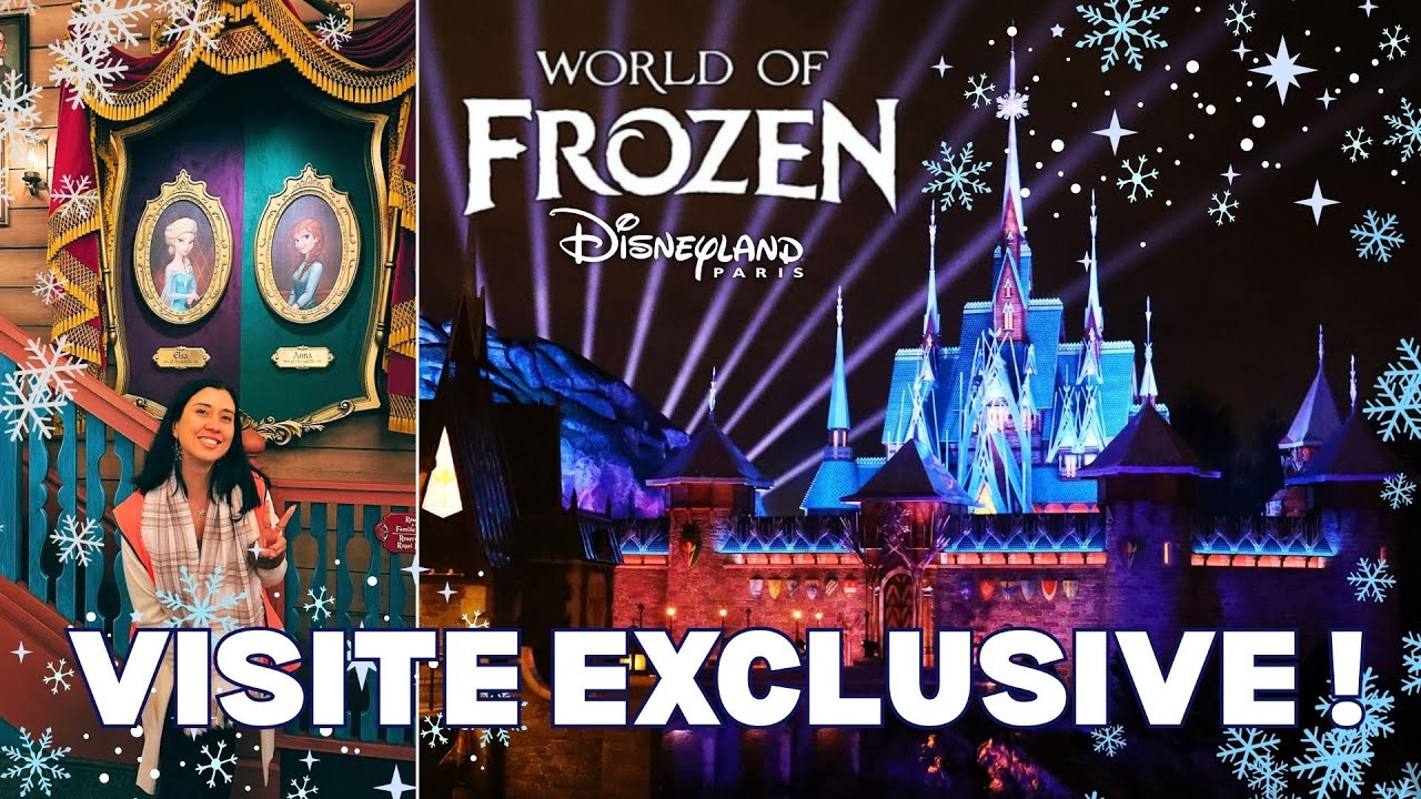 JE DECOUVRE EN EXCLU LES FUTURS LANDS de DISNEYLAND PARIS : WORLD OF FROZEN et ADVENTURE WAY !