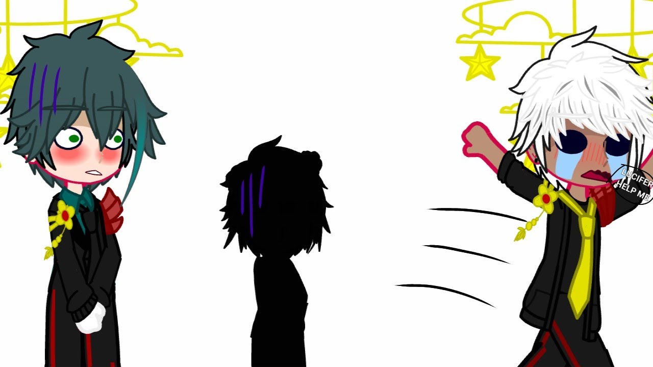 Genes meme// Gacha meme//Obey me! Shall we date?//Barbatos x Mammon