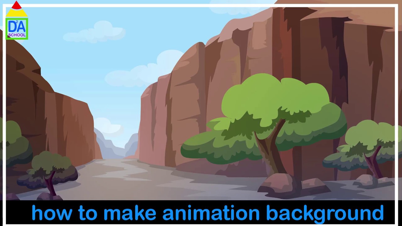 how to make animated backgrounds for beginner || 2d animated backgrounds