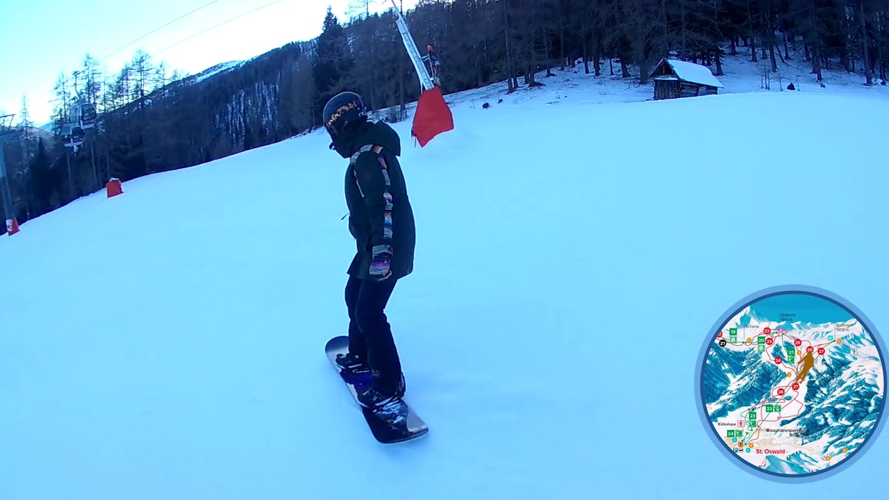 Skiing in Austria. Bad Kleinkirchheim.