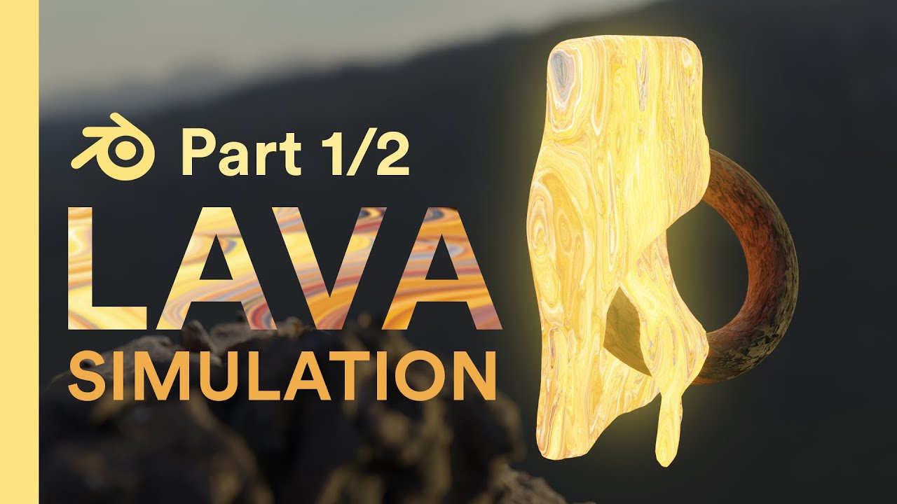 HOW TO make Lava Pt. 2 | Blender3D Tutorial