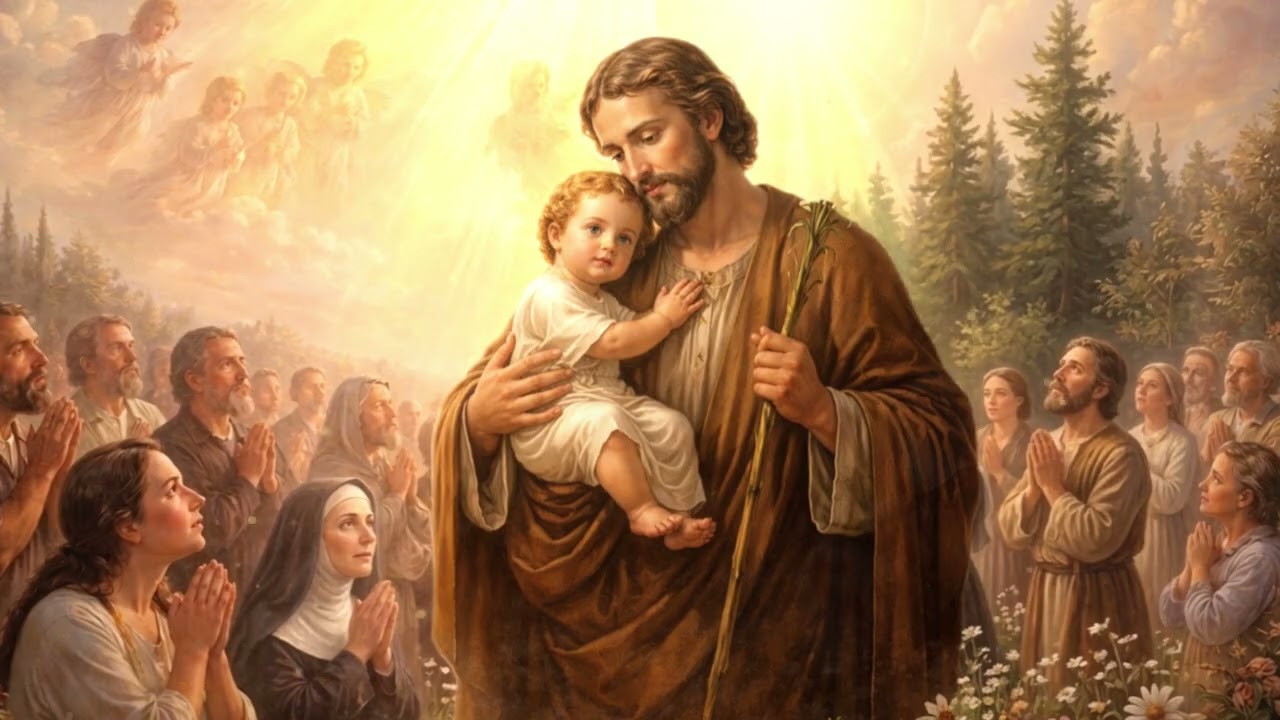 POR INTERCESSÃO DE SÃO JOSÉ OUVI NOS SENHOR  - Festa de São José