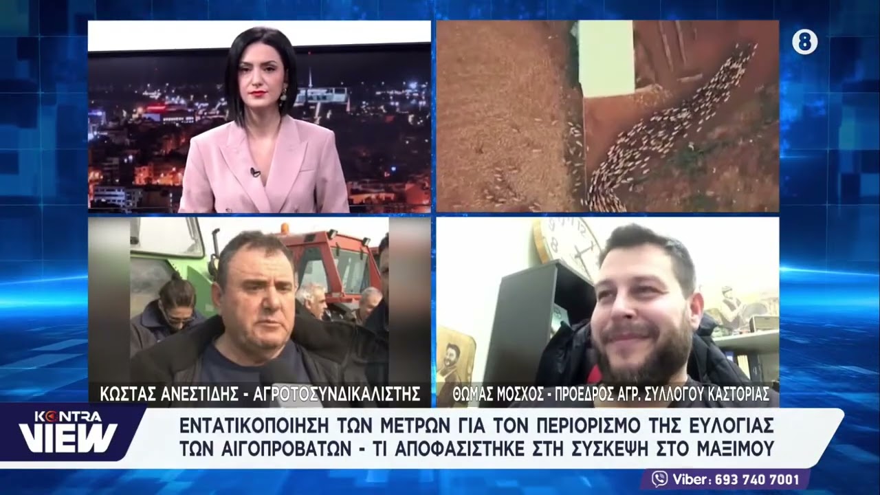 Ευλογία αιγοπροβάτων: Κώστας Ανεστίδης - Θωμάς Μόσχος για τα όσα αποφασίστηκαν στον Μέγαρο Μαξίμου