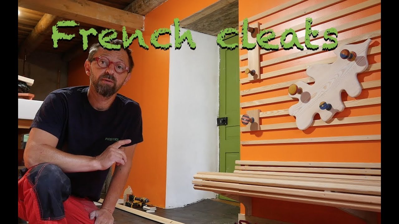 FRENCH CLEATS ET ÉLÉMENTS DE RANGEMENT