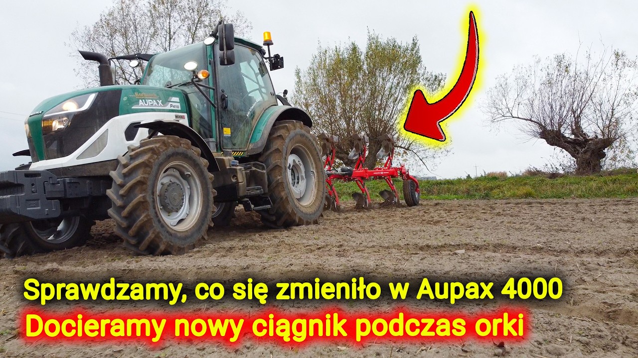 Arbos - Aupax 👉 Это просто смена названия? 👉 Мы тестируем серию Aupax 4000 на вспашке