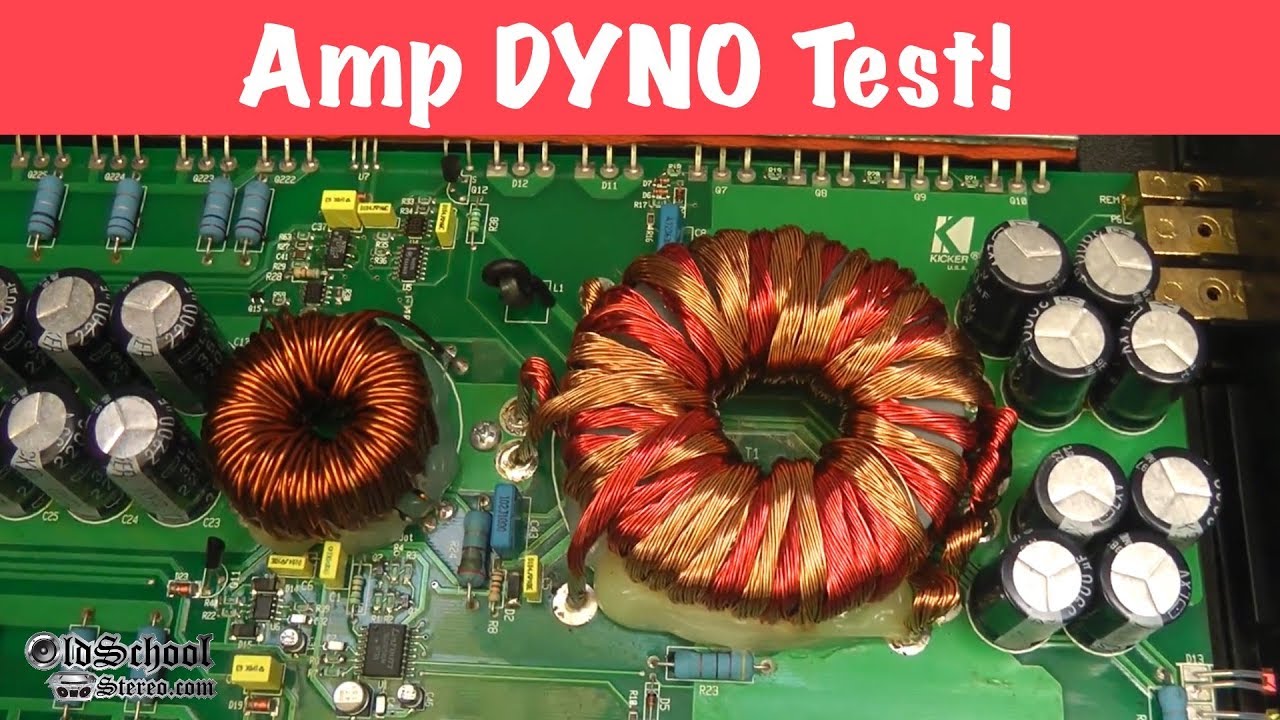Old School Kicker ZR1000 Amp Dyno Test AD-1