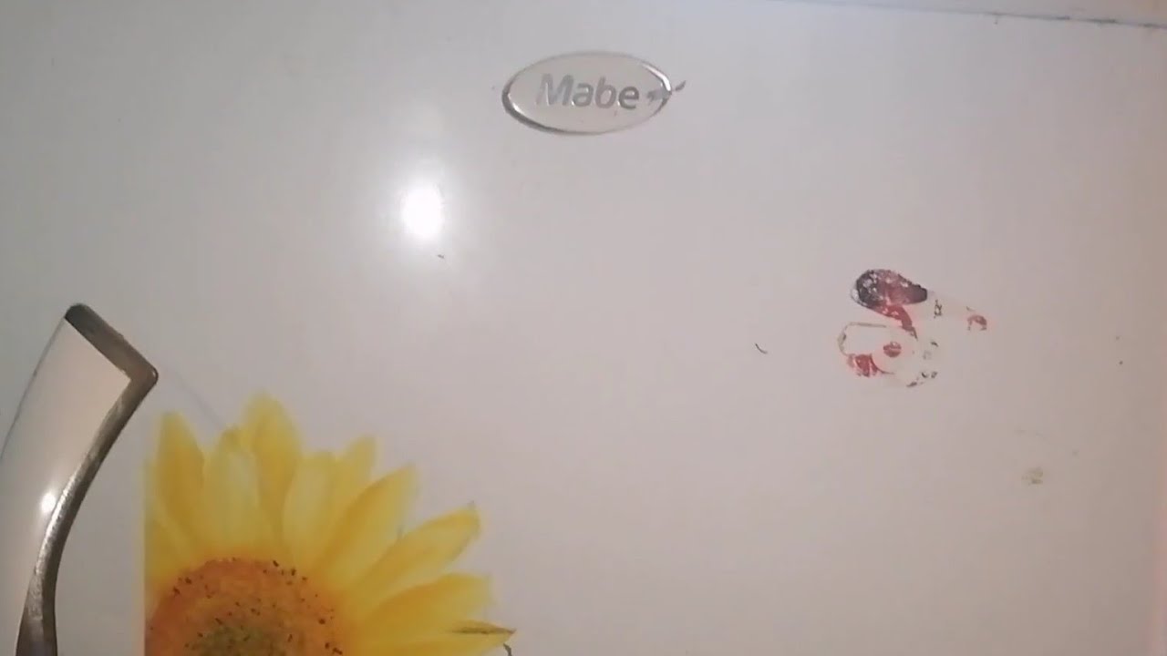 cómo destapar ducto tapado de refrigerador Mabe ¡solución!