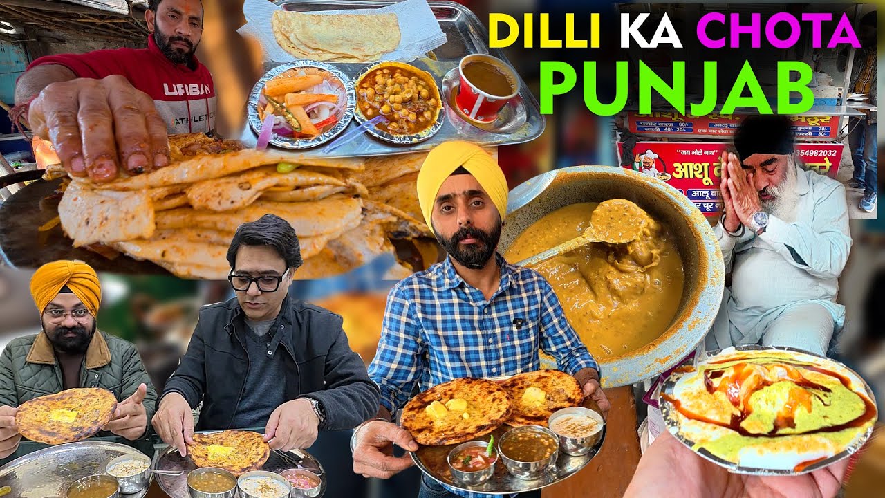 Ultimate West Delhi Breakfast Food Walk | Amritsari Kulcha | Mayapuri Chole Kulche | Tawa Bhatura