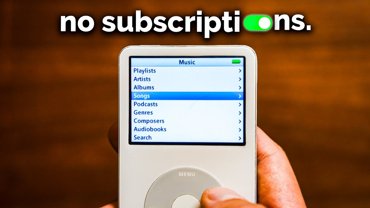 почему я все еще пользуюсь iPod в 2025 году