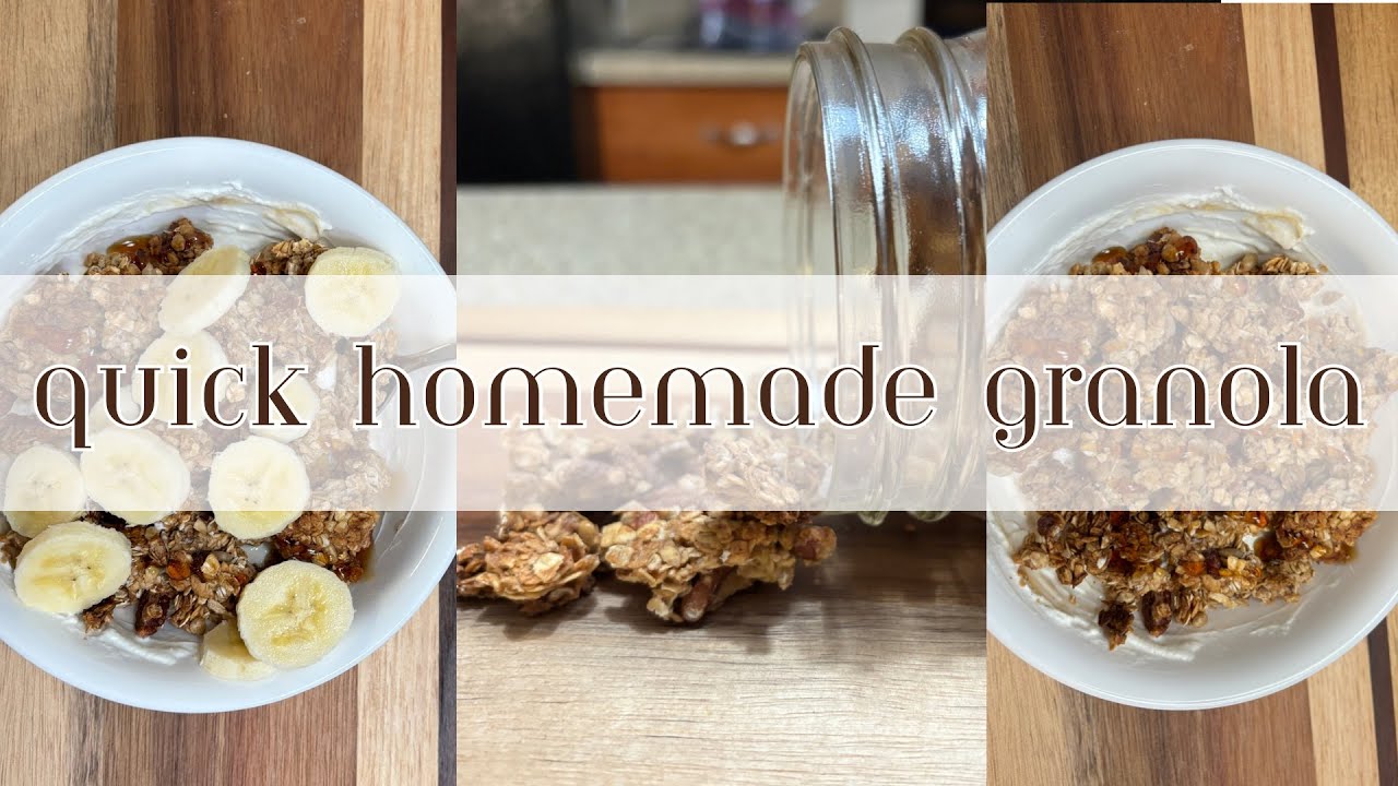 Homemade Sourdough Discard Granola - Easy Recipe From Scratch!