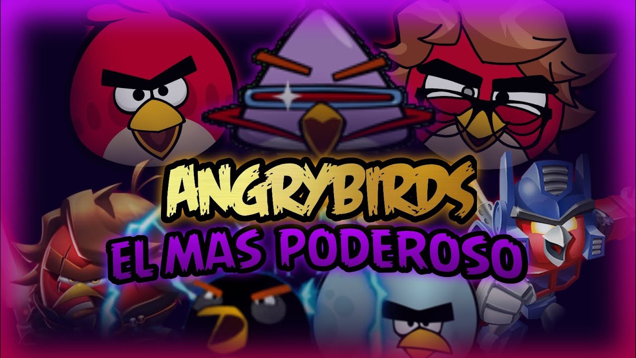 Quien es el personaje más poderoso de los juegos de angry birds?(Colaboración)/Angry red