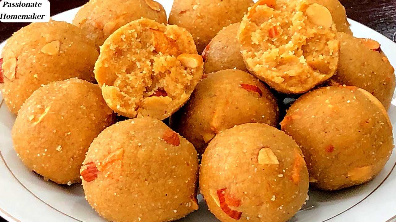 Poha Makhana Laddu - Poha Makhana Gond Laddu With Jaggery - Healthy Snack Recipes
