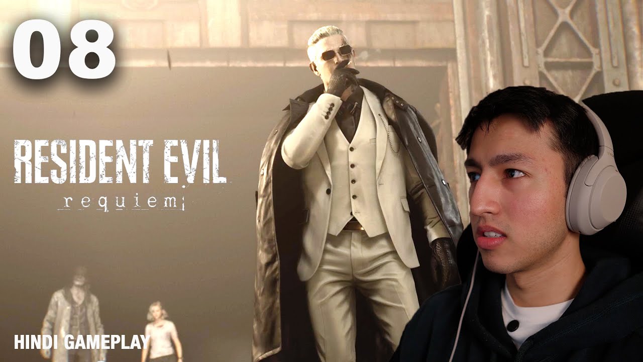Kya yeh main villain h? | Resident Evil Requim | part 8 #gaminghindi #ps5unboxing #ps5 #indiangamer 