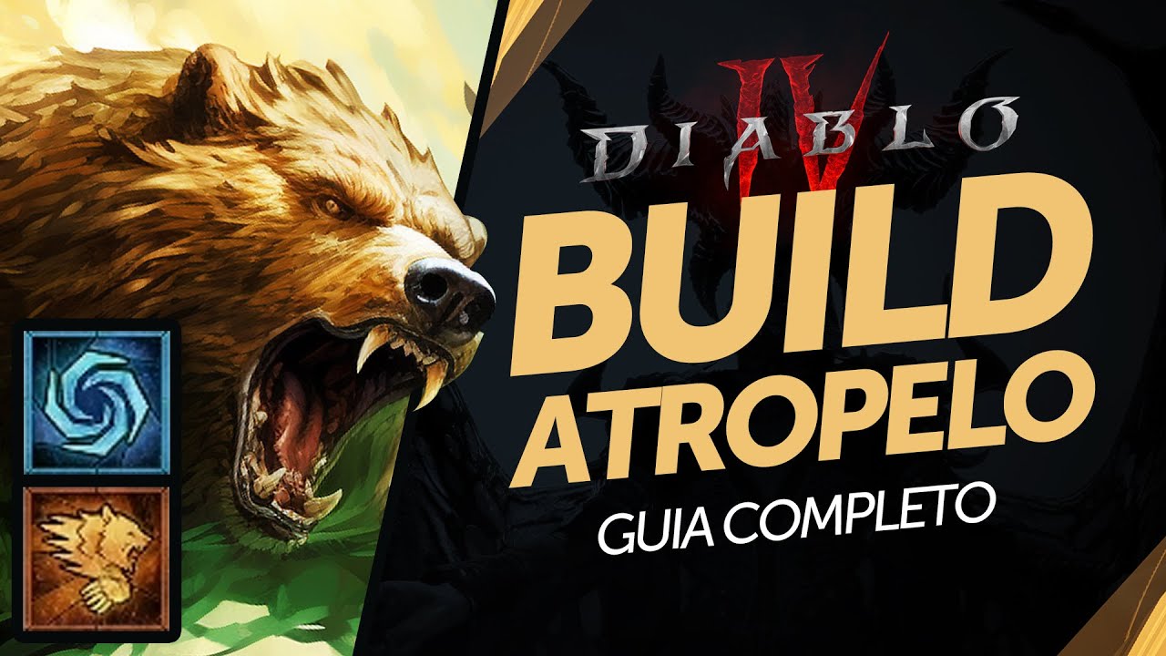 DRUIDA ENDGAME É UM MONSTRO! Build da Natureza com Atropelo Infinito | Diablo 4