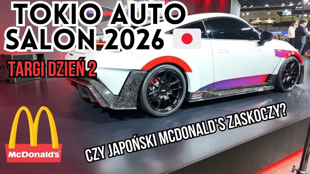 #307 Coobcio & Basia - Testujemy japoński McDonald’s. Tokio Auto Salon Dzień 2. 