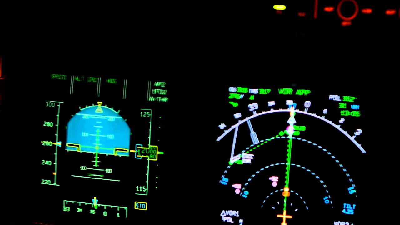 TCAS answer in A320 sim