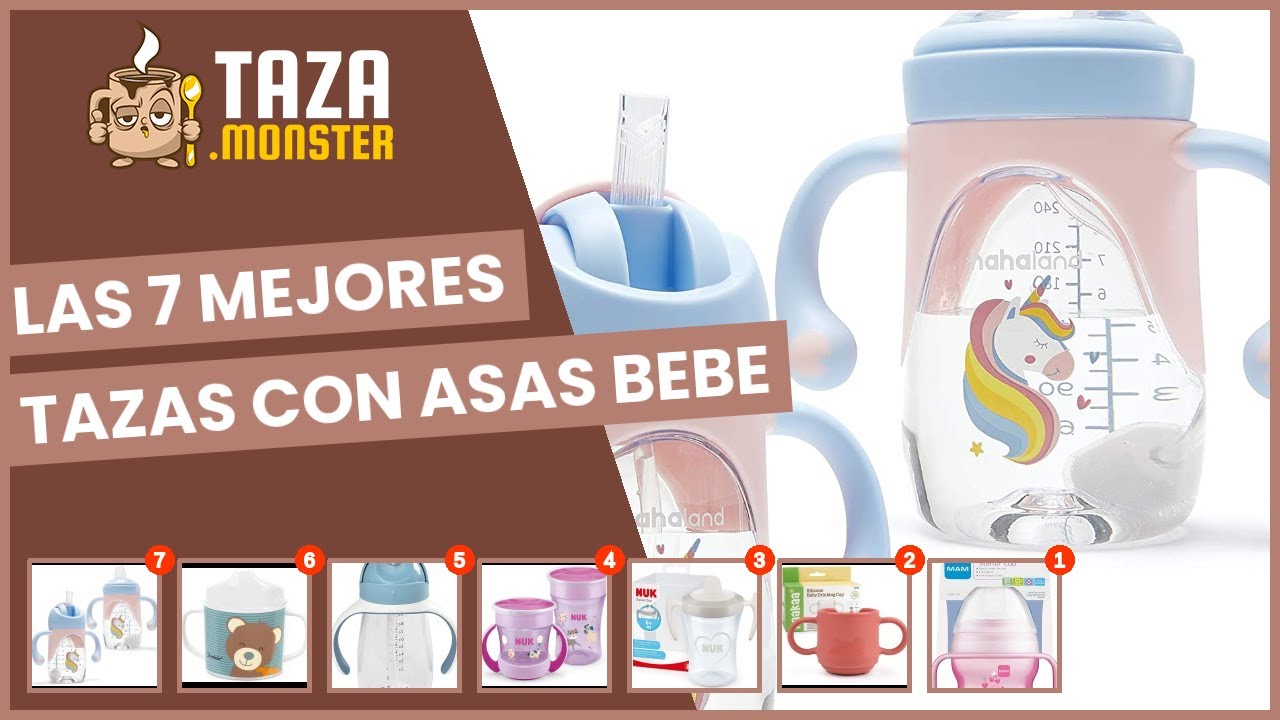 Las 7 mejores tazas con asas bebe