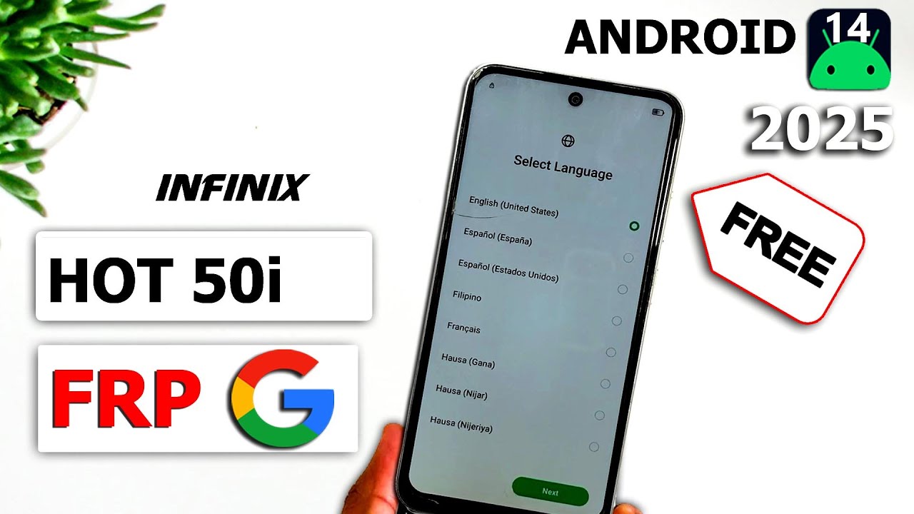 HOW TO INFINIX HOT 50i FRP BYPASS ANDROID 14 NEW UPDATE 2025 |  INFINIX X6531 FRP UNLOCK WITHOUT PC
