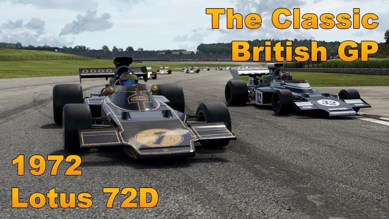 The Classic British GP | Lotus 72D | Project CARS 2