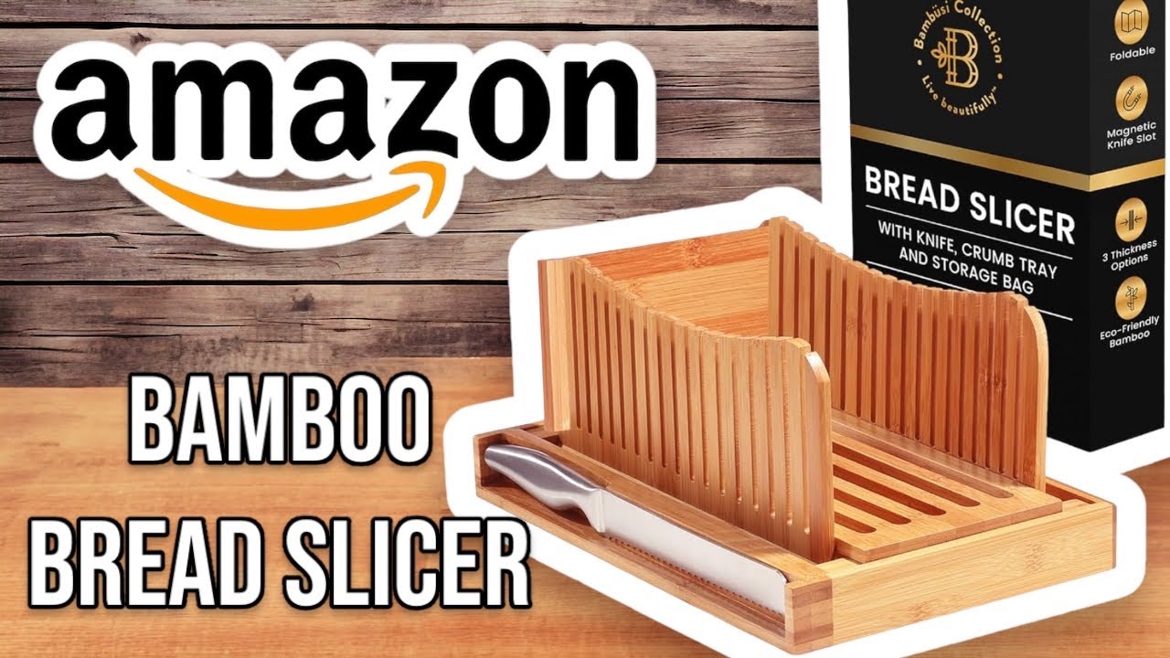 AMAZON Bamboo Bread Slicer Review | Bamb&uuml;si
