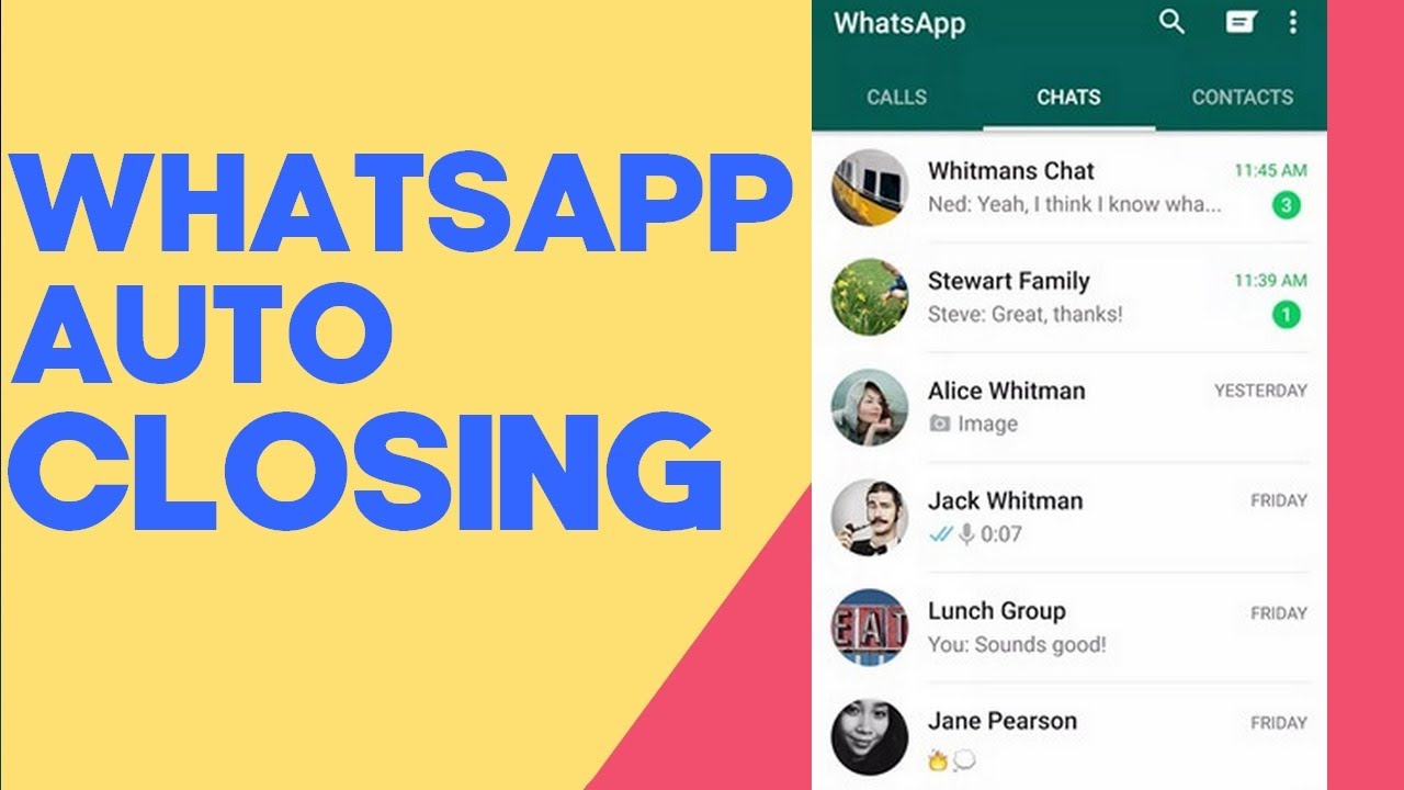 Как исправить автоматическое закрытие WhatsApp при запуске на любом телефоне Android 2025