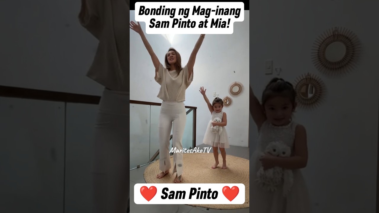 OMG! BONDING NG MAG-INANG SAM PINTO AT MIA AYA!❤️ #shorts @MaritesAkoTV