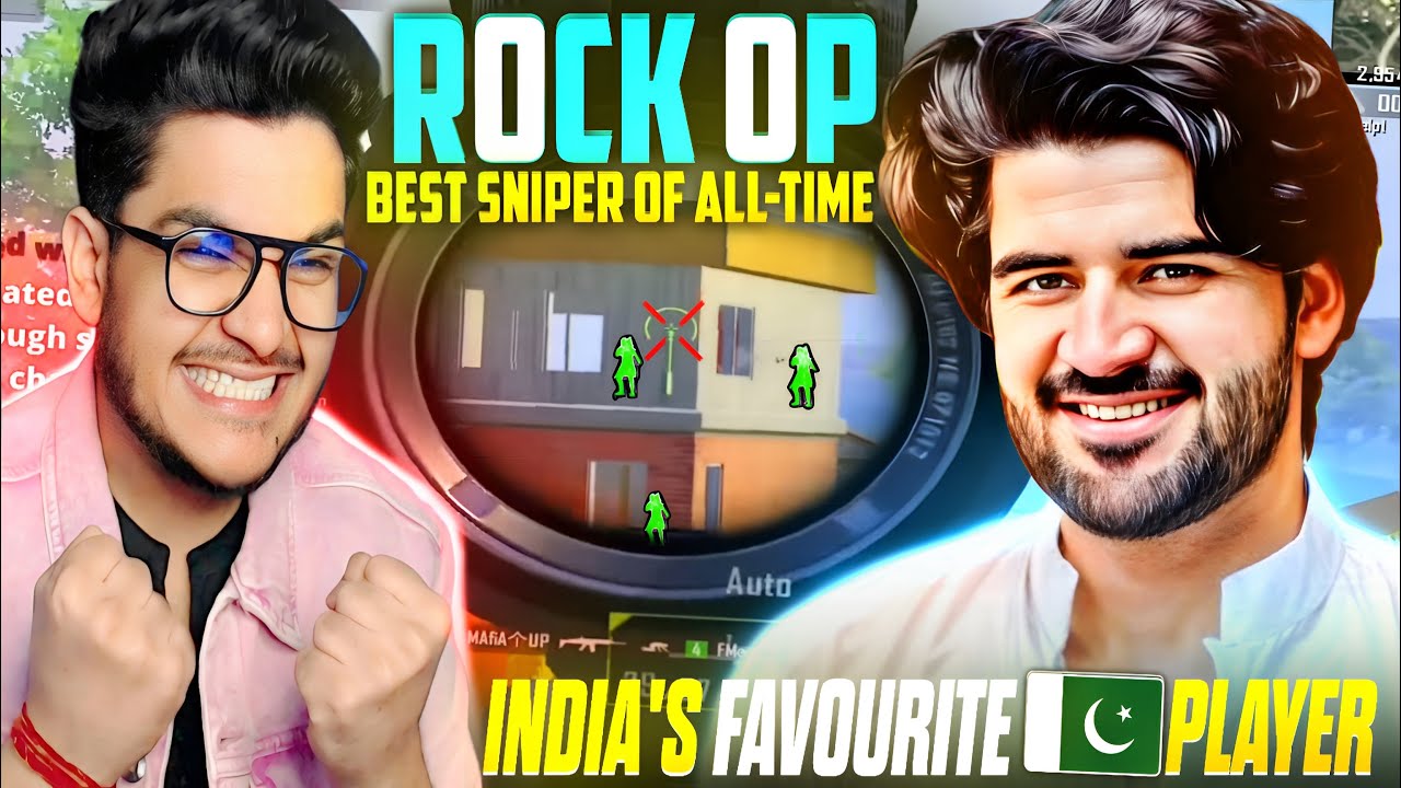 WORLDS BEST FASTEST Conqueror SNIPER @rockop1 BEST Moments in PUBG Mobile