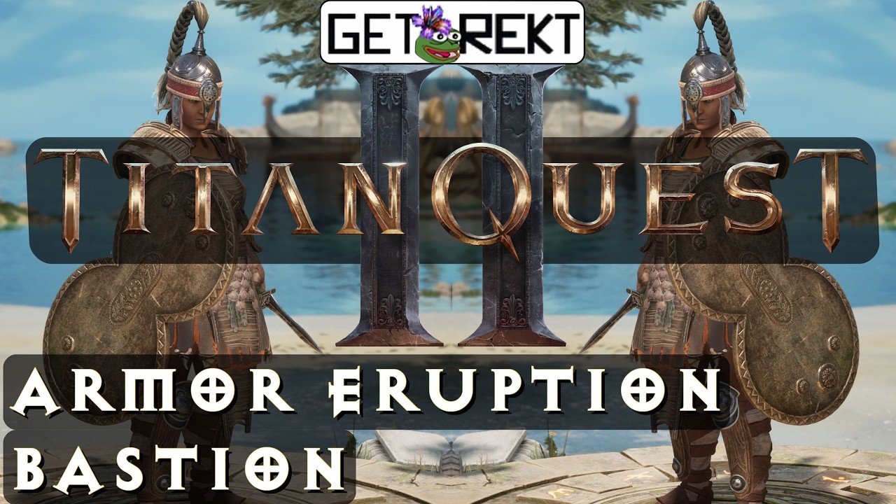 Руководство по сборке персонажа в Titan Quest 2: Броня возмездия, Извержение, Бастион.