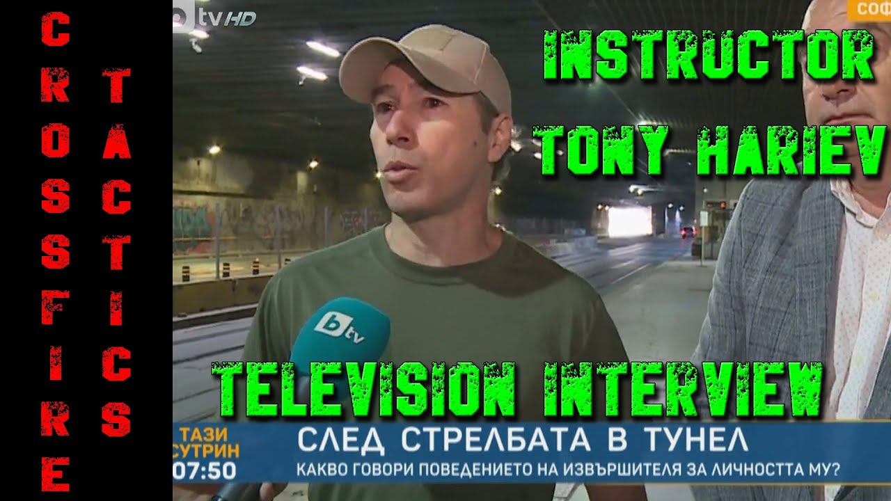Инструктор Антон Хариев от Crossfire Tactics в &bdquo;Тази сутрин&ldquo; по БТВ (12.06.2023 г)/Anton Hariev-Btv