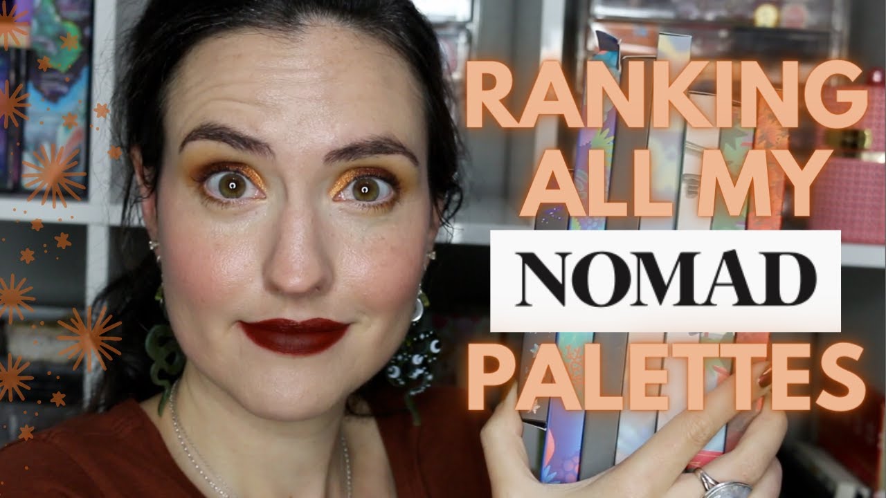 Ranking All of My NOMAD Cosmetics Palettes | Best & Worst Indie Brand Eyeshadow Palettes