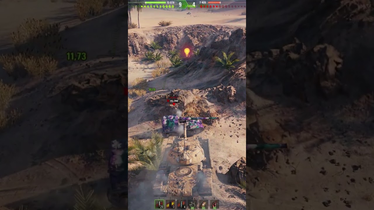 World of Tanks Obj. 777 II Aggressive Attack #shorts