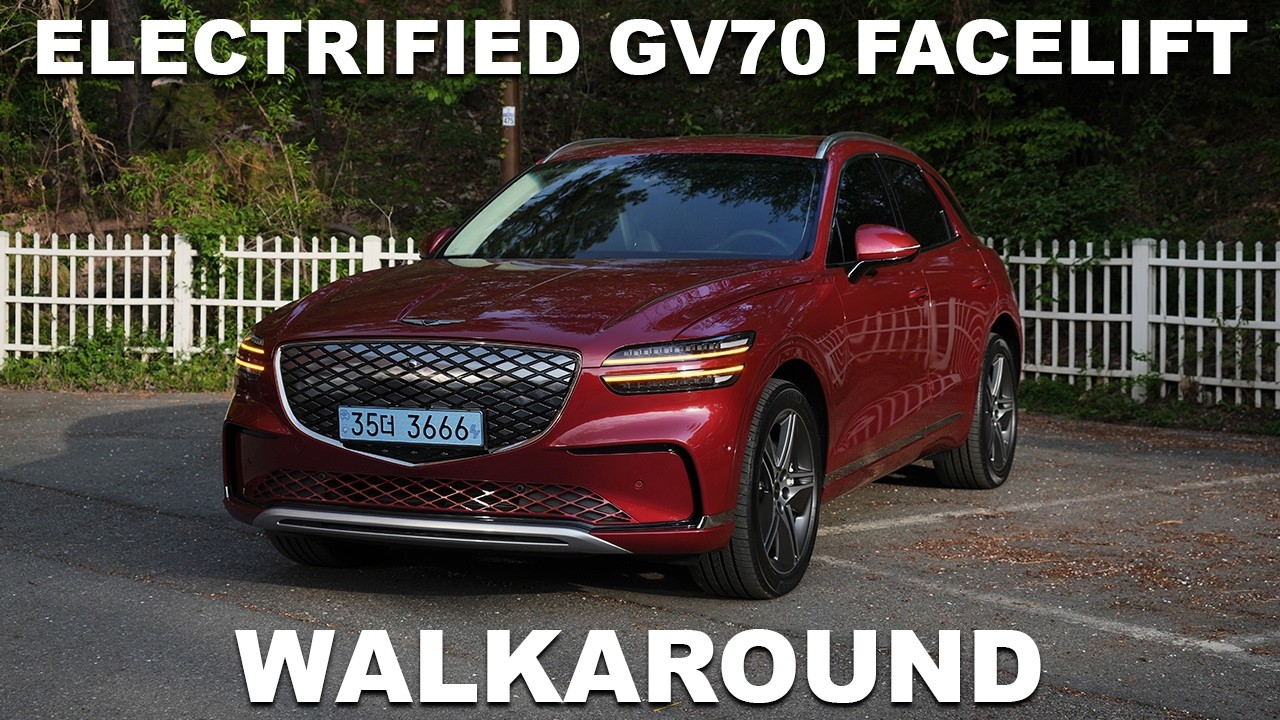 🔇 2026 Genesis GV70 Electrified Facelift First Look – Exterior & Interior Walkaround (No Talking)