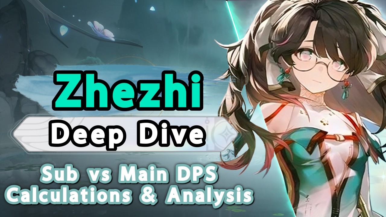 【Math】Zhezhi Full Guide - Best Weapons, Builds, and Rotations 【Wuthering Waves】