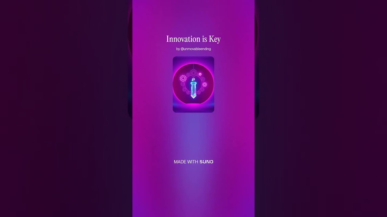 Innovation is Key 4 - Instrumental #AI​ #Song​ by #Suno​ #music​ #newmusic​