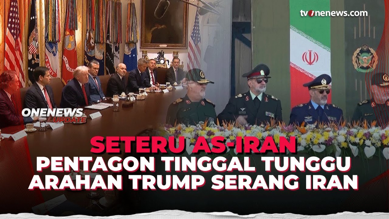 Gawat! Pasukan AS Siap Nyerang Iran, Tinggal Tunggu Perintah Trump | OneNews Update