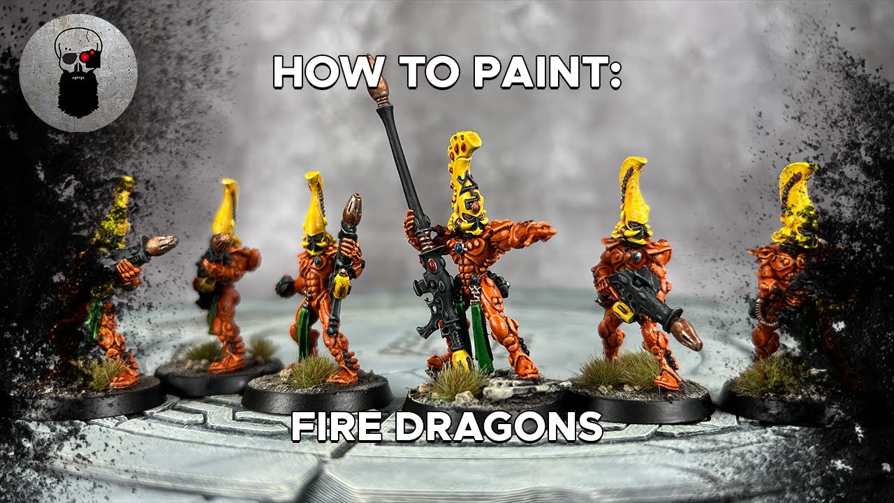 Contrast+ How To Paint: Fire Dragons