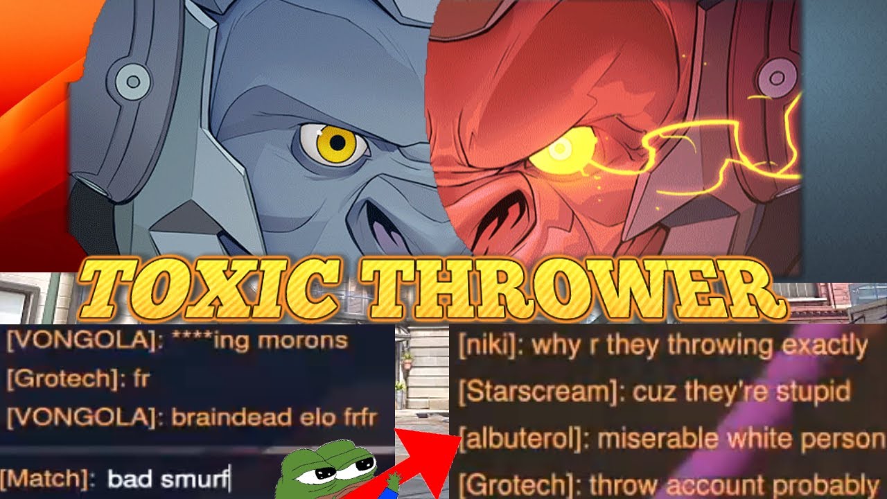TOXIC THROWER JOINED MY GROUP (Overwatch 2 Toxic Moments)