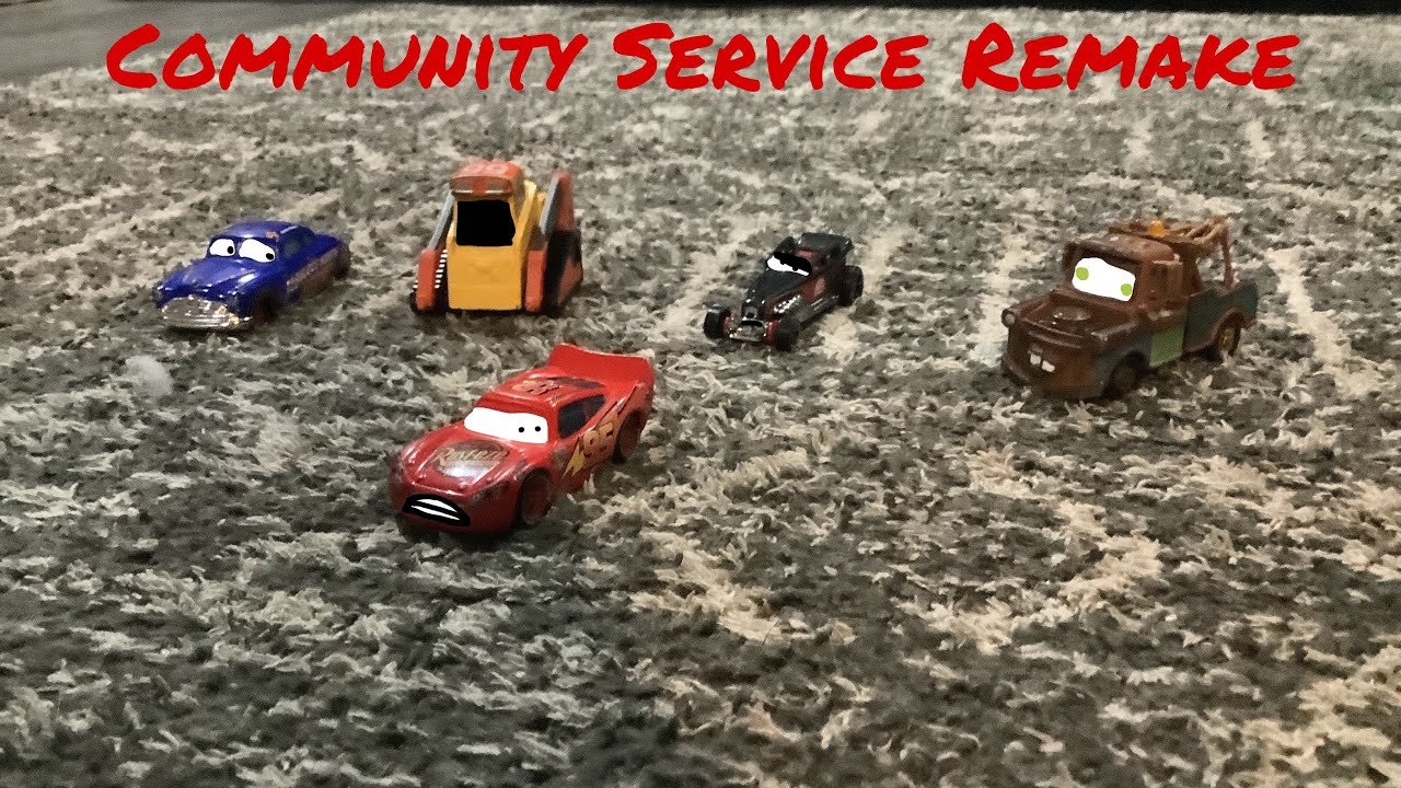 Community Service Cars Deleted scene remake