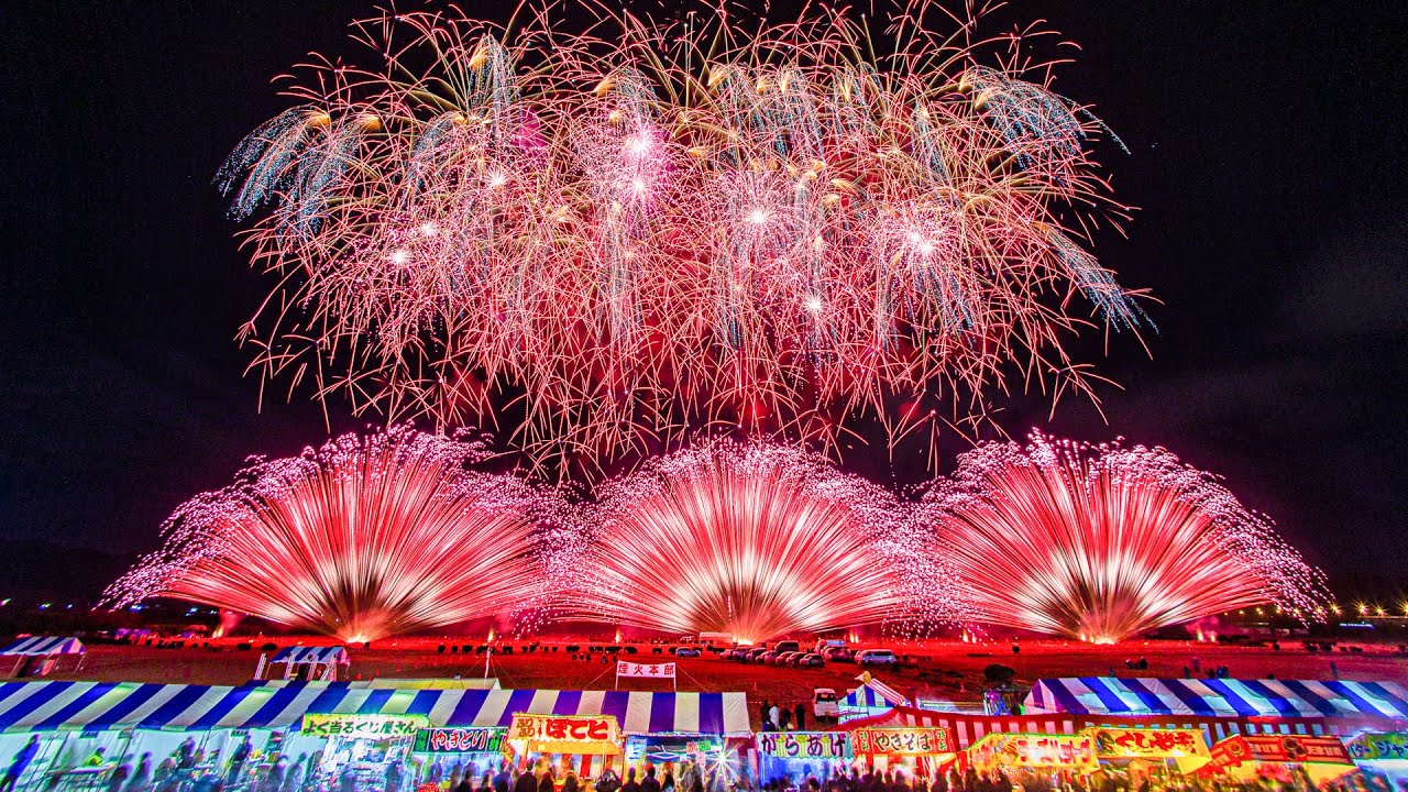[ 4K ] 長野えびす講煙火大会 2018 ハイライト - Nagano Ebisuko Fireworks Festival 2018 Highlights -