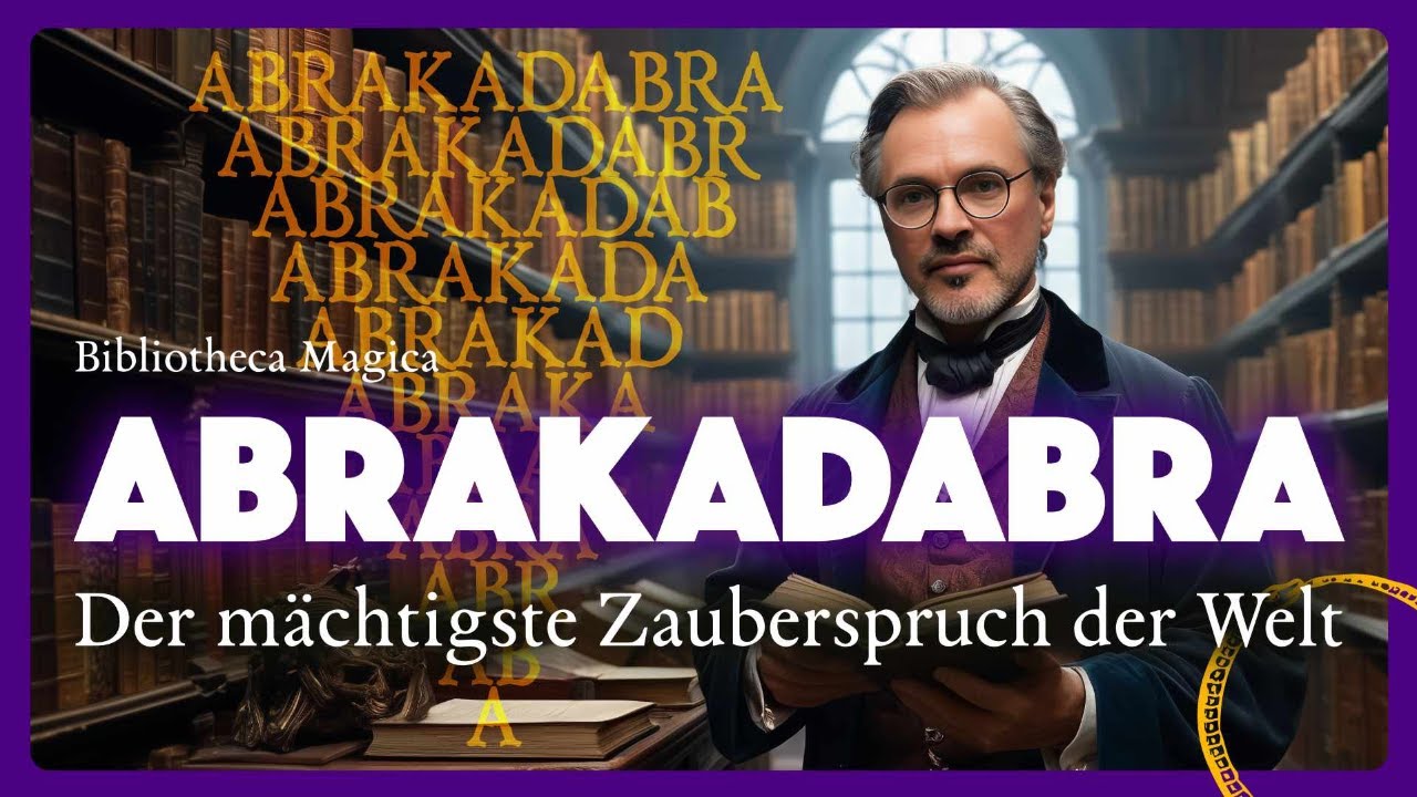 ABRAKADABRA - der mächtigste Zauberspruch der Welt erklärt