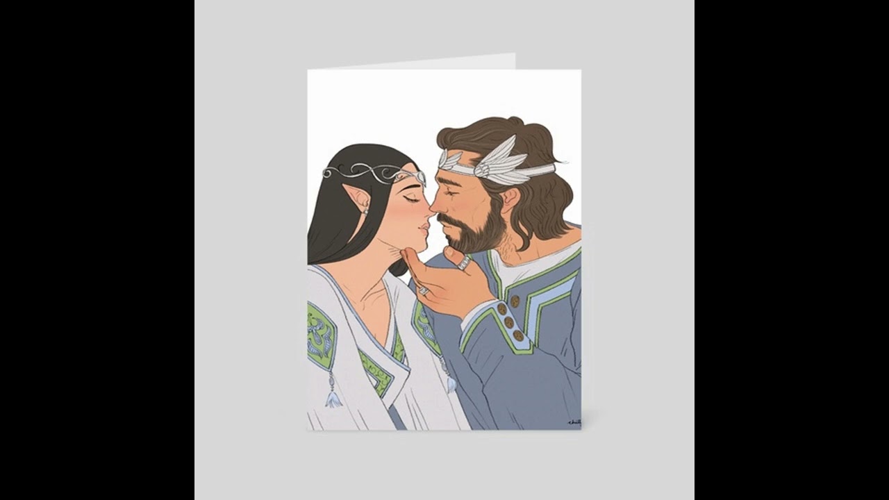 The Story of Aragorn and Arwen.  (Read by Robert Inglis.)  (Audio Only)