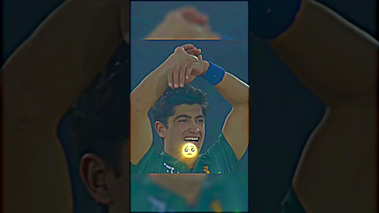 Hatrick of Naseem Shah❓️🔥