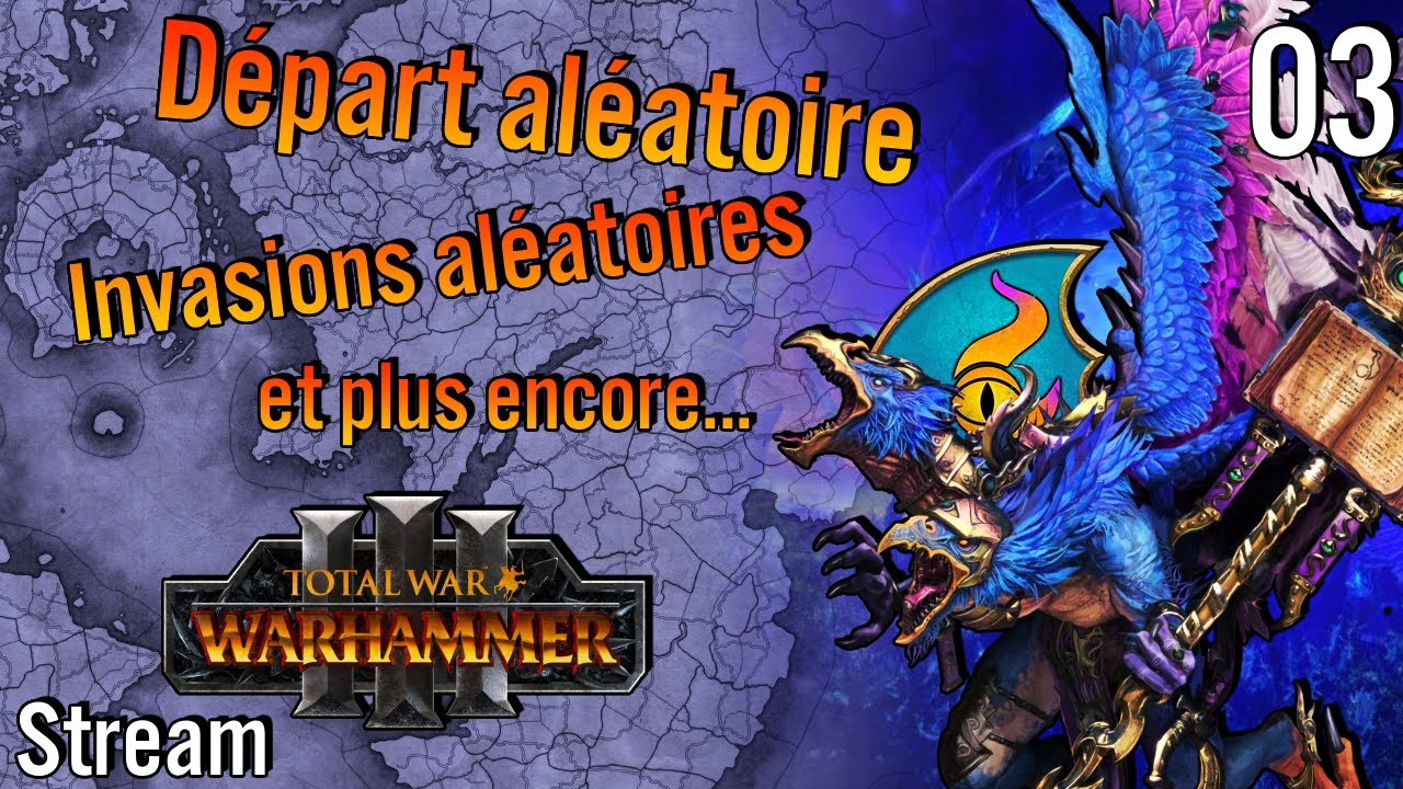 Kairos... Mais tout est aléatoire ?! Légendaire (selon les limites de Total War Warhammer 3)