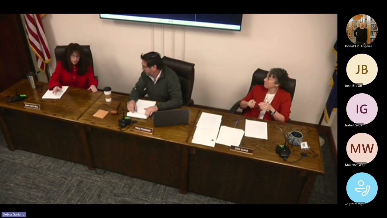 Board Meeting Audio 3/11/2026 Part I