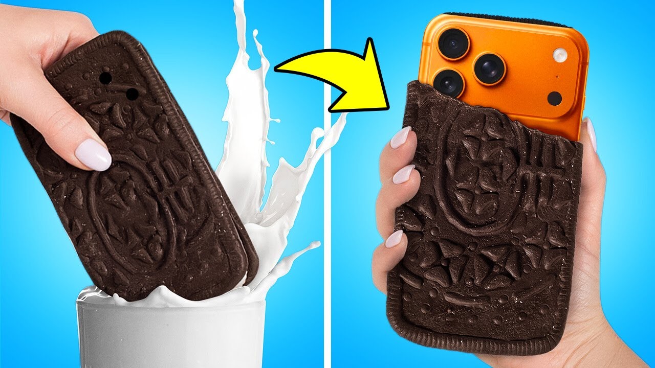 Awesome Cookie Phone Case | Polymer Clay DIY