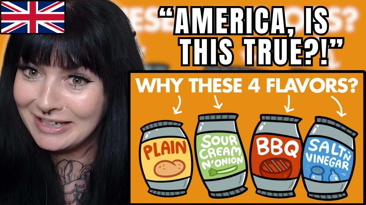 Brit Girl Reacts to The History of American Chip Flavors