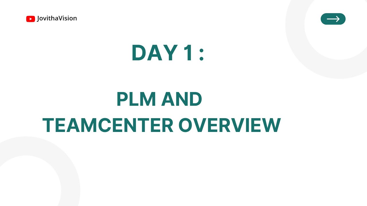 Day 1 | Teamcenter Interview Preparation – PLM & Architecture Basics